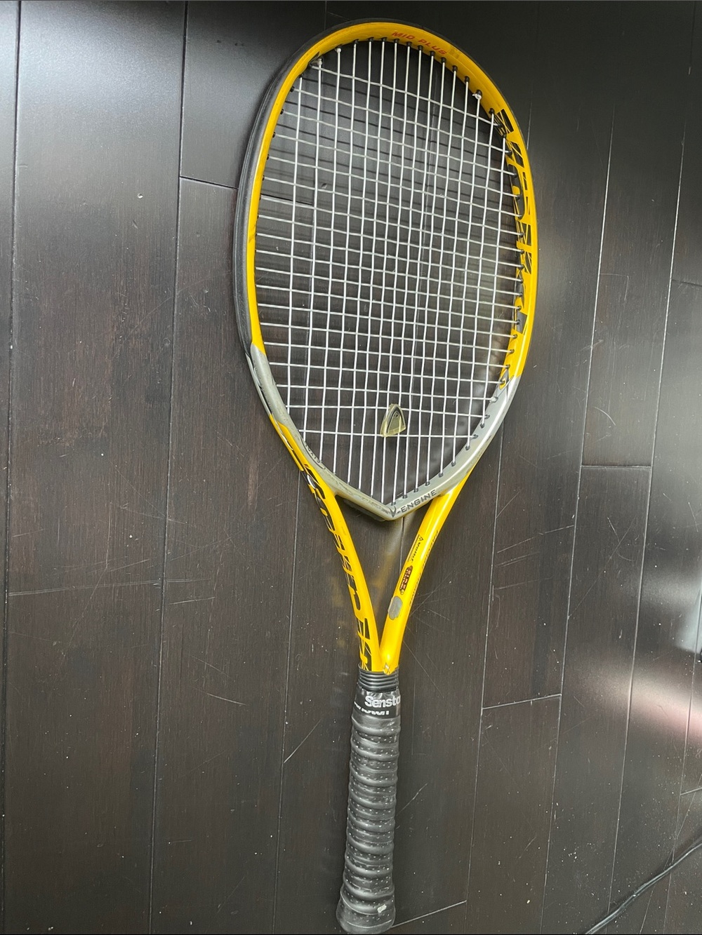 Volkl Tour 10 V-Engine - 98 Sq In - Yellow and Black Tennis racket